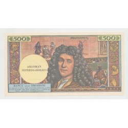 Billet publicitaire - 500 Francs Molière - banca delle emozioni 2