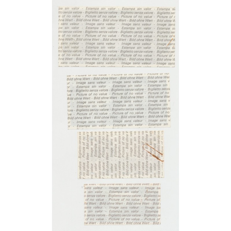 Billet publicitaire - Série 4 Billets - Banque enfantine - 5/10/50/100 Francs