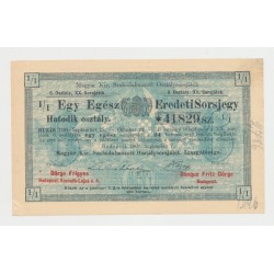 Billet Loterie Royale Hongroise 1907 - avec lettre et enveloppe