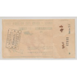 Billet Loterie nationale - Grand prix de Paris 1936 2