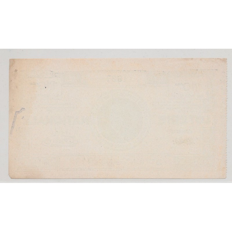 Billet Loterie nationale - 1/10e 1937 - comptoir commercial des loteries Paris