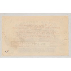 Billet Loterie nationale - Anciens combattants coloniaux - 1941 2