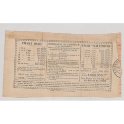 Billet Loterie de Nice - 1884 - Billet 1 Franc 2