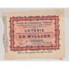 Billet Loterie - Société allaitement maternel - 1 Franc 1903