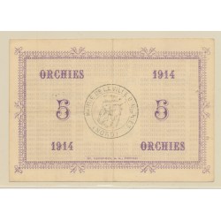 Dept59 - 5 Francs Orchies - 1914 - TTB 2