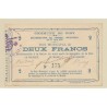 Dept59 - 2 Francs Oisy - 1915 - TTB+