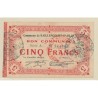 Dept59 - 5 Francs Raillencourt - 1915 - TTB