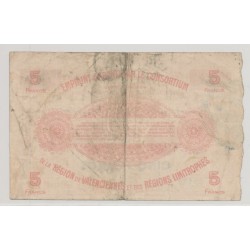 Dept59 - 5 Francs valenciennes 1916 - TB+/TTB 2