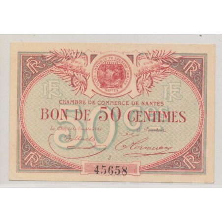 Dept44 - 50 Centimes Nantes - J - TTB+