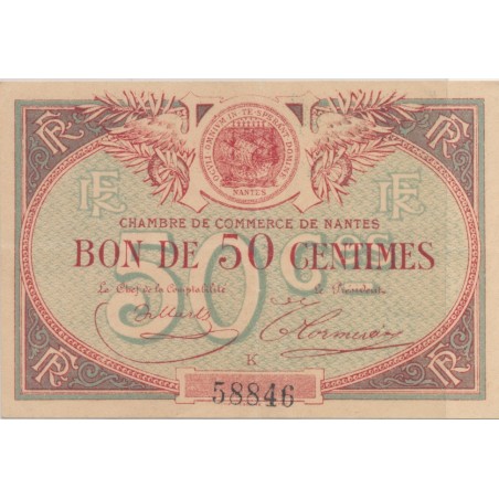 Dept44 - 50 Centimes Nantes - K - TTB+