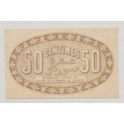 50 Centimes Alger - 1915 - série T - TTB 2