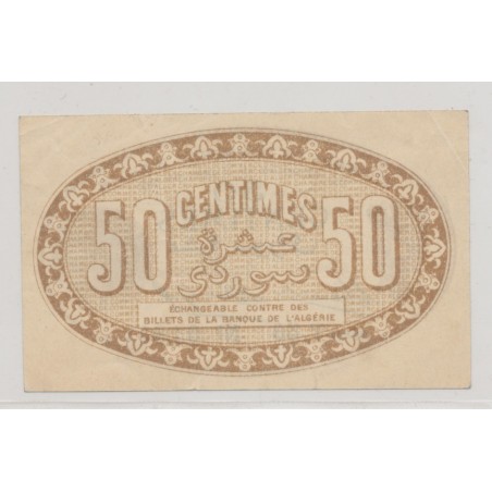 50 Centimes Alger - 1915 - série T - TTB