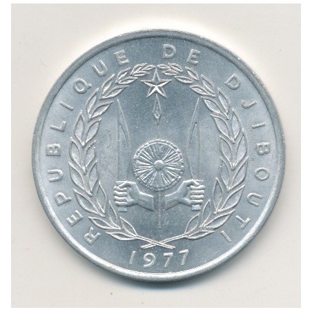 Djibouti - 5 Francs - 1977