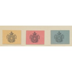 Dept47 - Lot 3 billets carton - 5/10/25 Centimes - SUP 2