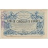 Dept59 - 50 Francs Maubeuge - 1916 - TTB+