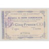 Dept59 - 5 Francs Masnières - 1915 - TB/TB+
