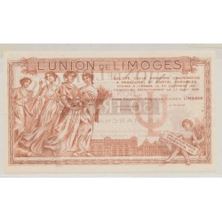 Dept87 - 50 Francs 1886 - Union de Limoges - SUP 2