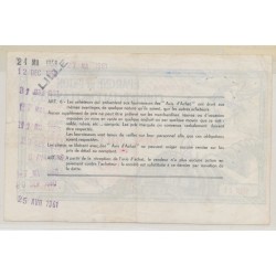 10000 Francs surchargé 100 Nouveau Franc - Épargne et union commerciale des Flandres - TTB+ 2