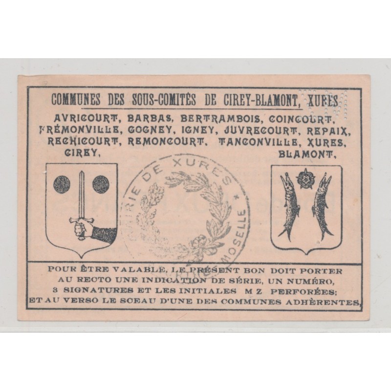 Dept54 - 2 Francs Girey 1916 - SUP