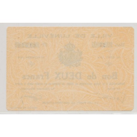 Dept54 - 2 Francs Lunéville 1914 - SPL+
