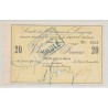 Dept54 - 20 Francs Société aciéries de Longwy - 1916 - SUP