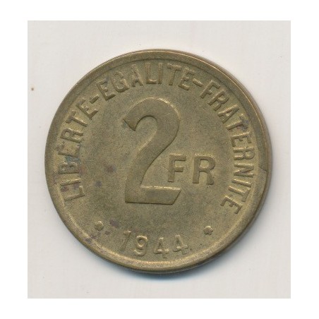 Algérie - 2 Francs - 1944
