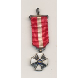 Italie - Ordre de la couronne - Chevalier - taille réduction