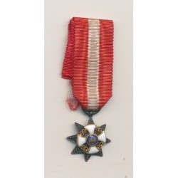 Italie - Ordre de la couronne - Grand officier - taille réduction