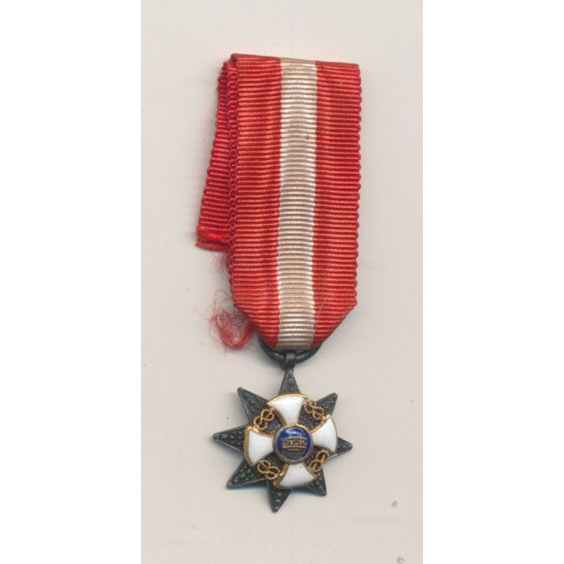 Italie - Ordre de la couronne - Grand officier - taille réduction