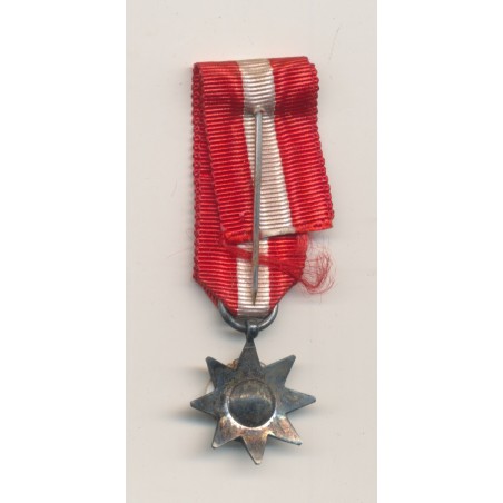 Italie - Ordre de la couronne - Grand officier - taille réduction