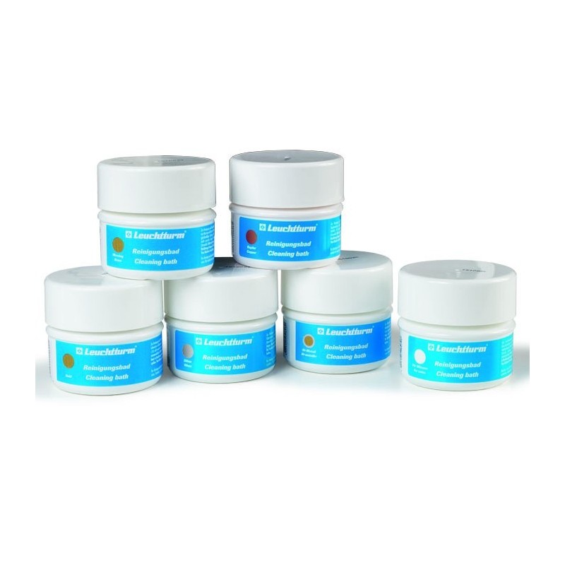 Bains nettoyants Monnaies or