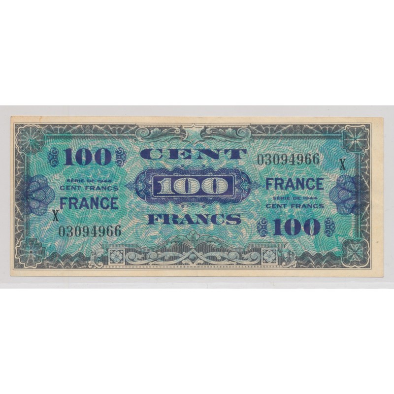 100 Francs France - 1945 - série X - TTB