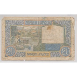 20 Francs Science et travail - 3.04.1941 - B+ 2