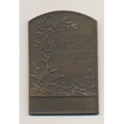Plaquette - Comité français des expositions à l'étranger - bronze - L.Bottée - TTB+ 2
