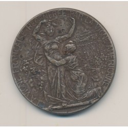 Médaille - Centenaire société centrale agriculture de l'Hérault - 1799 - 1899 - bronze argenté - 45mm - TTB+