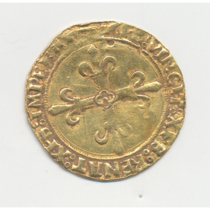 François 1er - Écu d'or au dauphiné - TB+