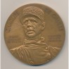 Médaille - Général De Gaulle - Centenaire naissance - Cinquantenaire appel 18 juin  Associations des Français Libres - bronze - 