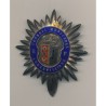 Insigne - Conseil municipal Aubervilliers - gravé au revers - avec poinçon