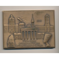 Plaquette - 5é Salon régional 1993 de peinture et de sculpture des forces Françaises en Allemagne - bronze - TTB+