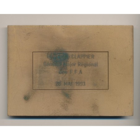 Plaquette - 5é Salon régional 1993 de peinture et de sculpture des forces Françaises en Allemagne - bronze - TTB+