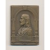 Plaquette - Jesus Christ - uniface - bronze - TTB
