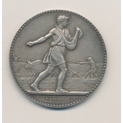 Médaille - Associations agricoles - argent - 41mm - TTB+