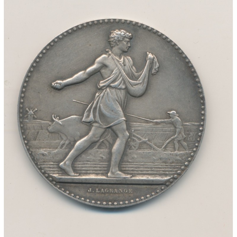Médaille - Associations agricoles - argent - 41mm - TTB+