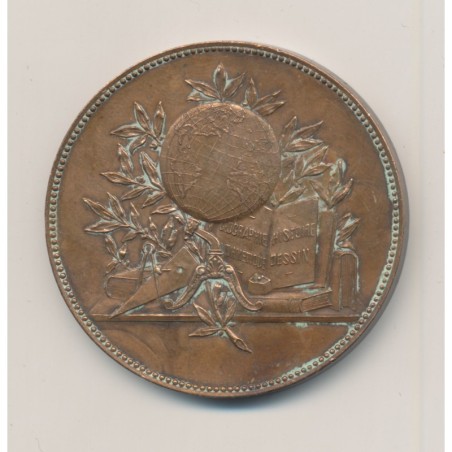 Médaille - Oeuvre de l'encouragement à l'étude - bronze 42mm - TTB