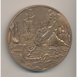 Médaille - Capitaine Cook - H.Guastalla - bronze - 72mm - TTB+ 2