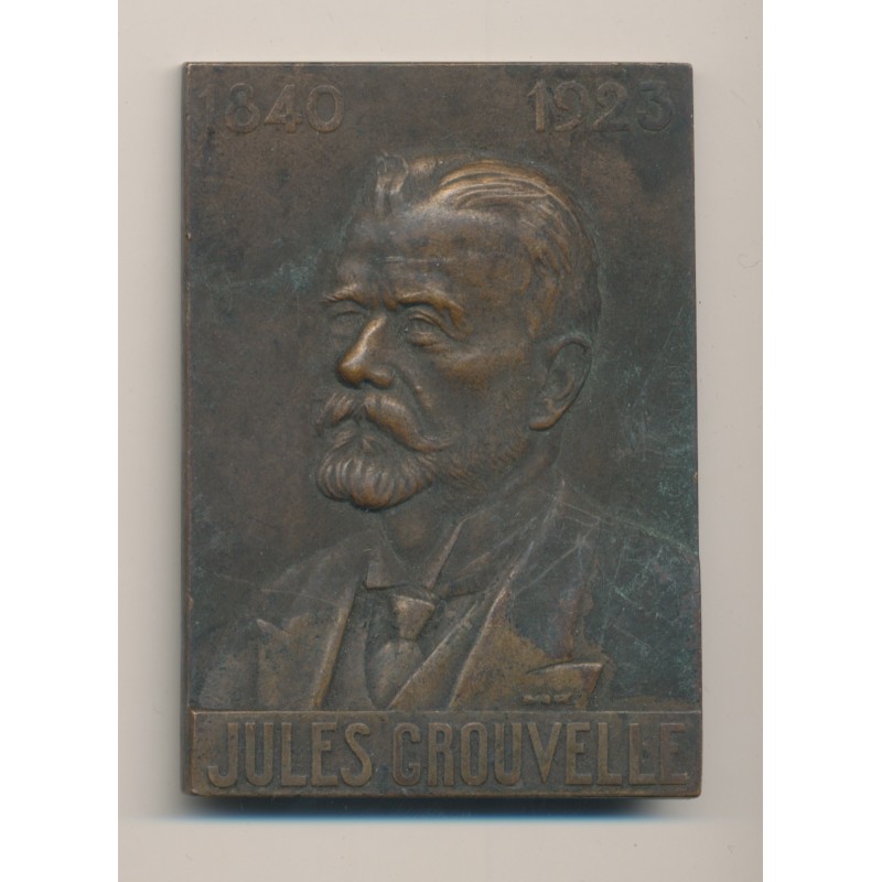 Médaille - Jules Grouvelle - 1840-1923 - José martin - bronze - TTB