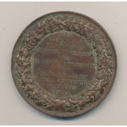 Médaille - Alexander Freiherr - 1835 - Allemagne - bronze - 50mm - TTB 2
