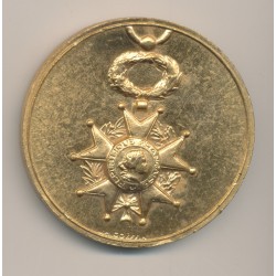 Médaille - Société d'entraide de la Légion d'honneur - bronze doré - 50mm - TTB+