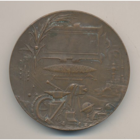 Médaille - Exposition Paris 1900 - Georges lemaire - bronze - 54mm - TTB