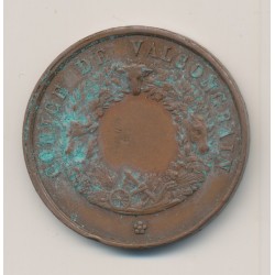 Médaille - Comice Valcongrain - Napoléon III - cuivre - 36,5mm - TTB 2